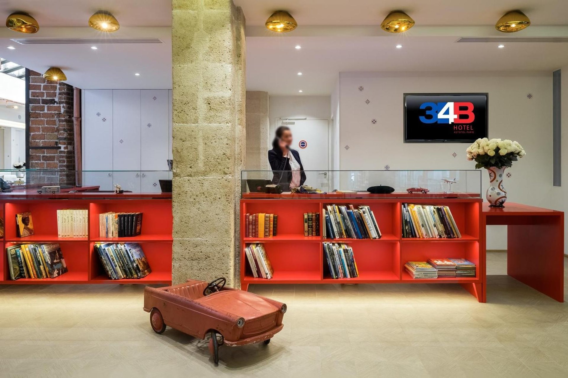 Hotel 34B Astotel Paris Lobby