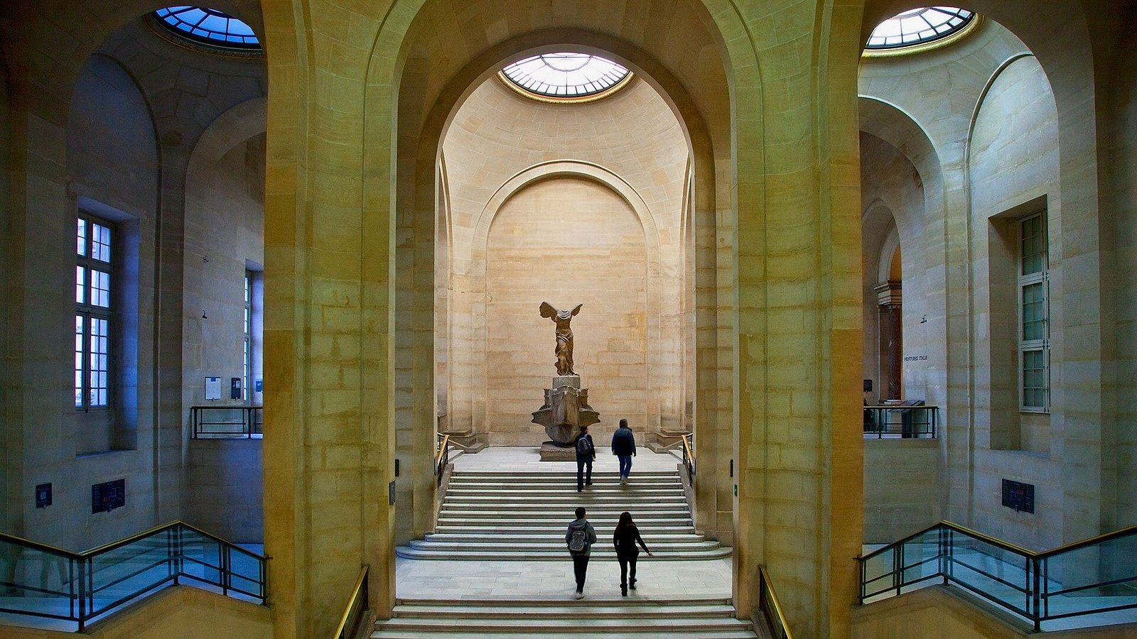 Winged Victory at the Louvre