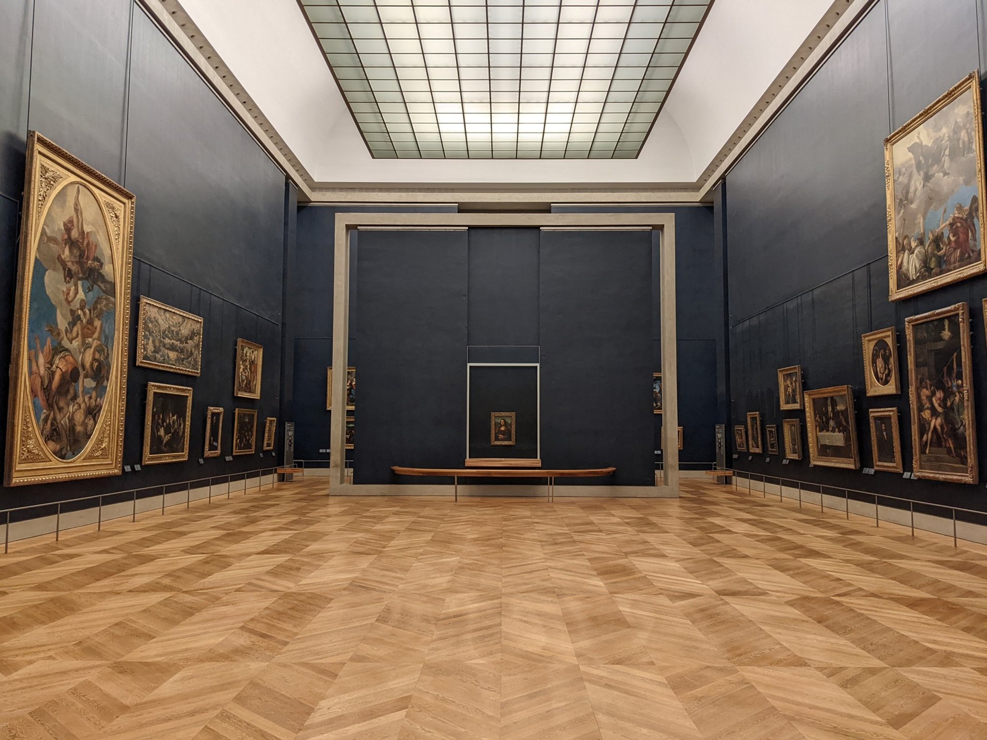 Louvre’s Salle des États After Renovation
