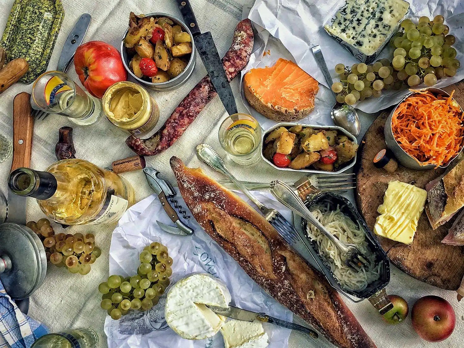 French-Style Picnic Spread