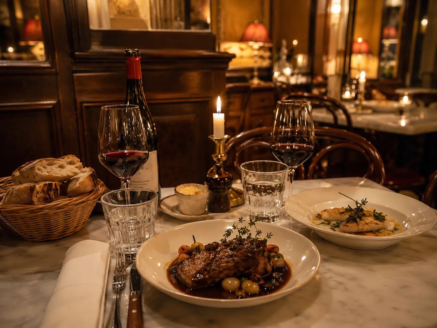 Parisian Bistro Dinner